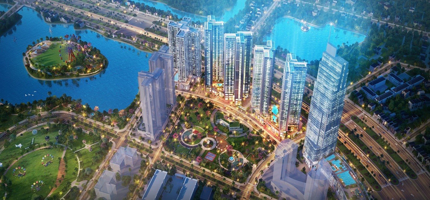 Phối cảnh toàn bộ dự án Eco Green Xuân Mai - Cityapartment.com.vn