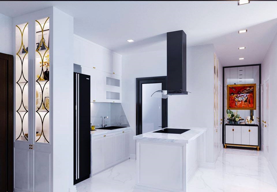  Thiết kế căn hộ Kingdom 101 khoa học trong khu bếp đem đến khả năng sử dụng tiện nghi cho chủ nhân căn hộ. 