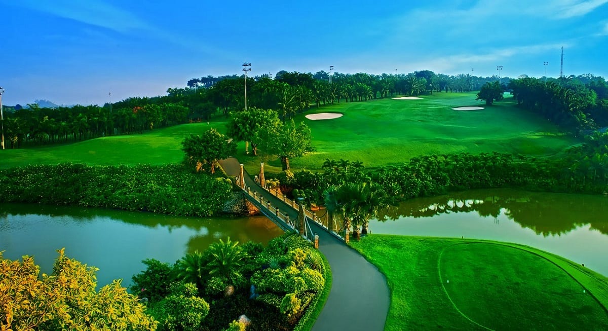 Sân Golf 36 lỗ Long Thành tiếp giáp dự án nhà phố Aqua City The Phoenix South Biên Hòa